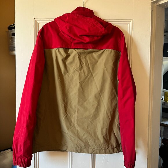 Colourblocked Red and Tan Penfield Windbreaker - Picture 6 of 6